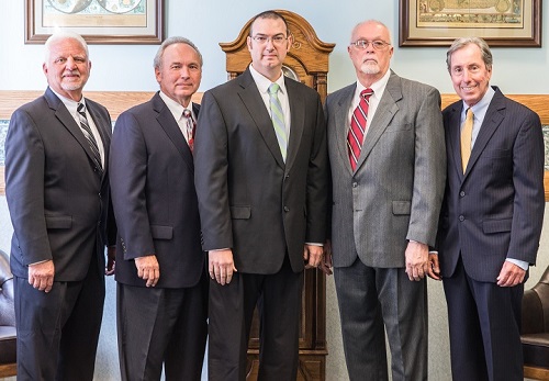 Board Members standing 